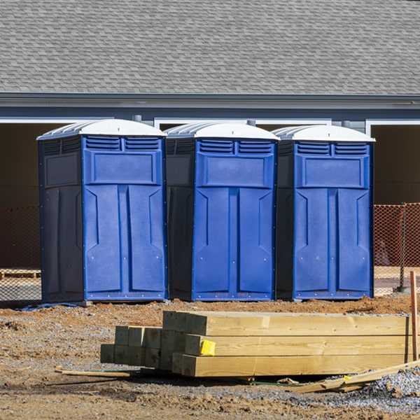 how do you ensure the porta potties are secure and safe from vandalism during an event in Clarksburg West Virginia